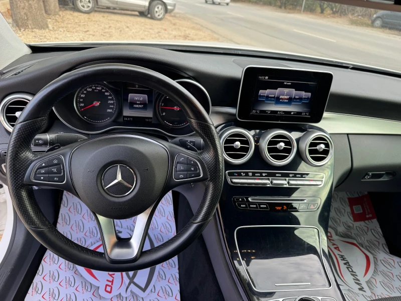 Mercedes-Benz C 220 AMG* 9G* Сервизна история* , снимка 14 - Автомобили и джипове - 51974372