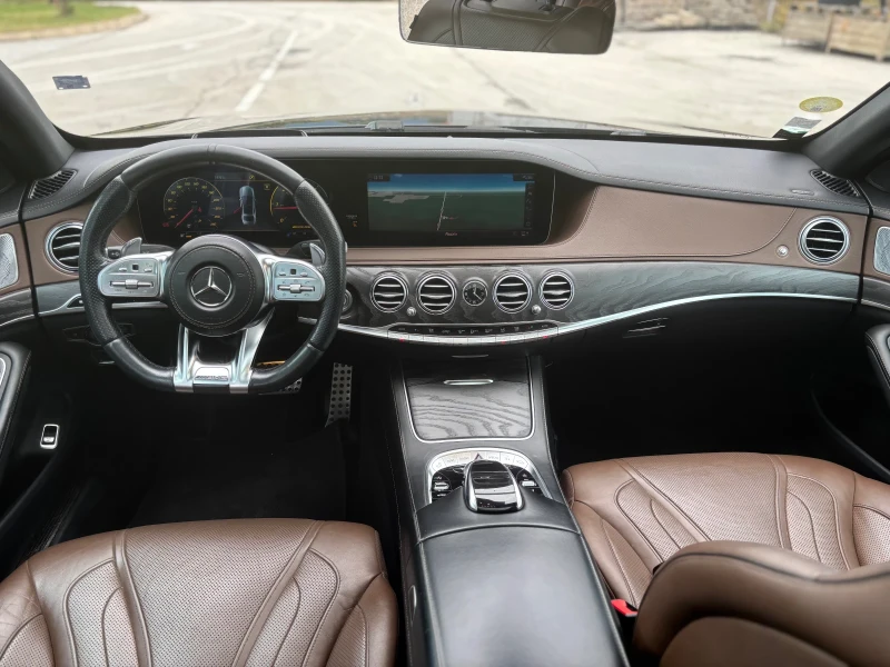 Mercedes-Benz S 350 AMG, Long, 4-Matik, Feis, 360-Kamera, Full, Lizing, снимка 7 - Автомобили и джипове - 52530483