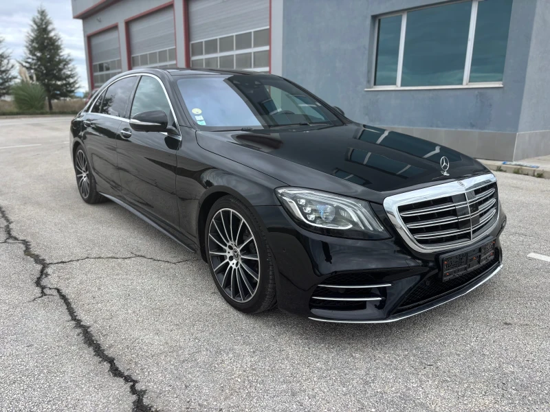 Mercedes-Benz S 350 AMG, Long, 4-Matik, Feis, 360-Kamera, Full, Lizing, снимка 2 - Автомобили и джипове - 52530483