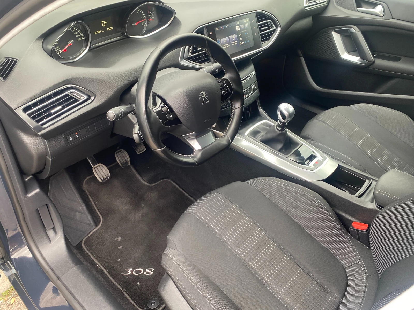 Peugeot 308 2.0HDI-FULL LED-NAVI-EURO6B-ALLURE-150кс-6sk-2016g - изображение 8