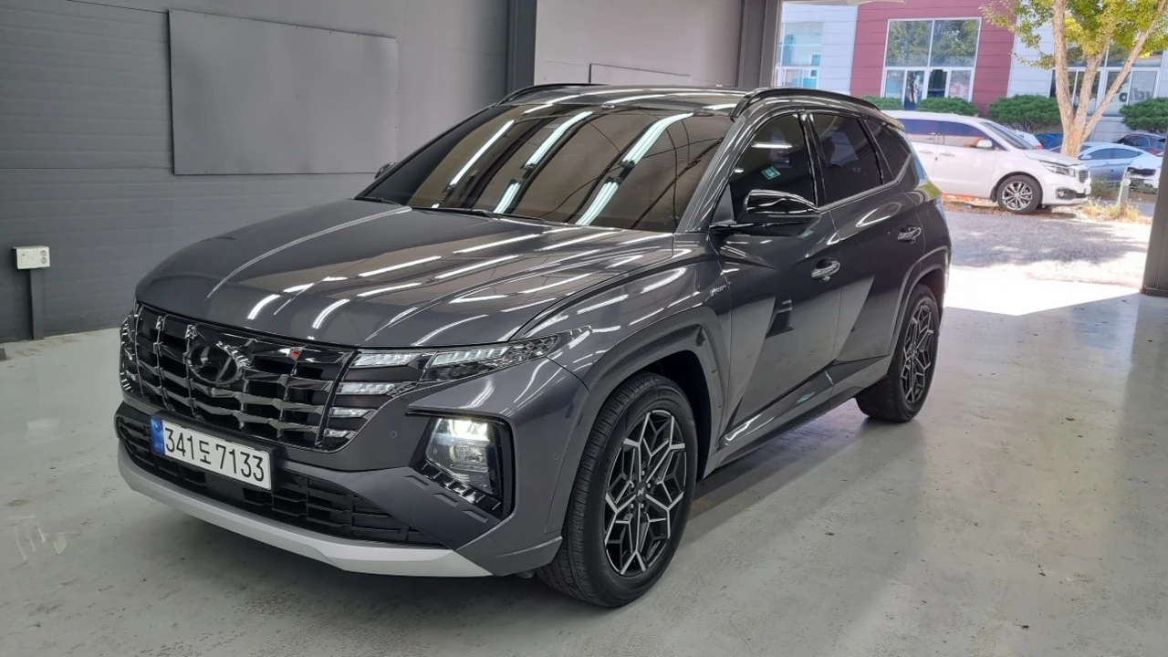 Hyundai Tucson 1.6 HEV N-Line 2WD/ 360/ DIST/ ПАМЕТ/ ОБДУХВАНЕ