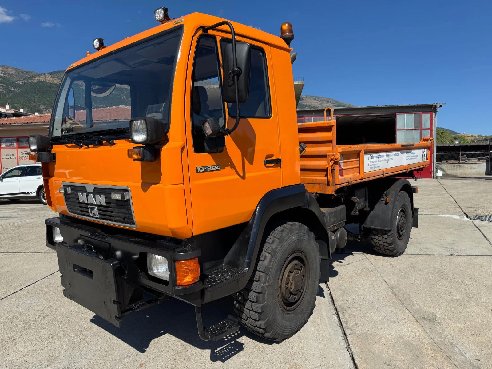 Man 12.224 10.224 , 4x4 самосвал  - изображение 10