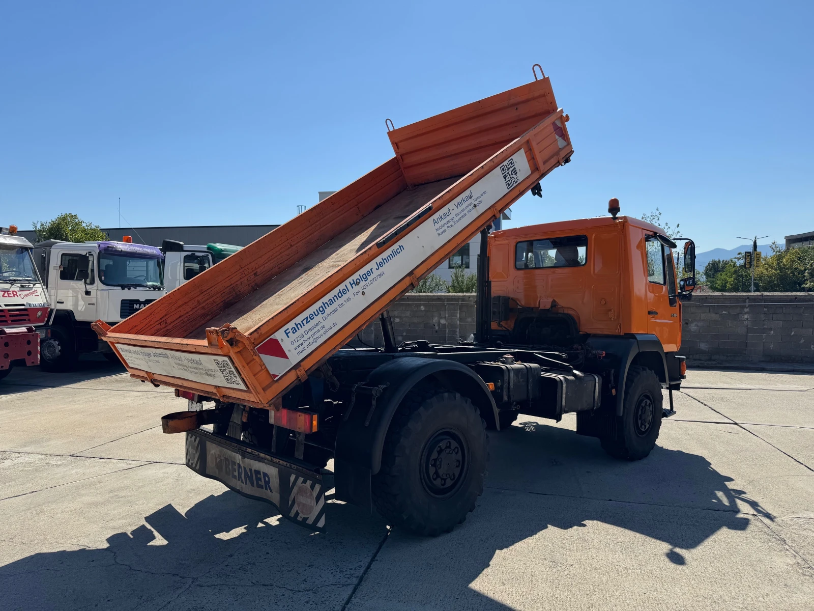 Man 12.224 10.224 , 4x4 самосвал  - изображение 4