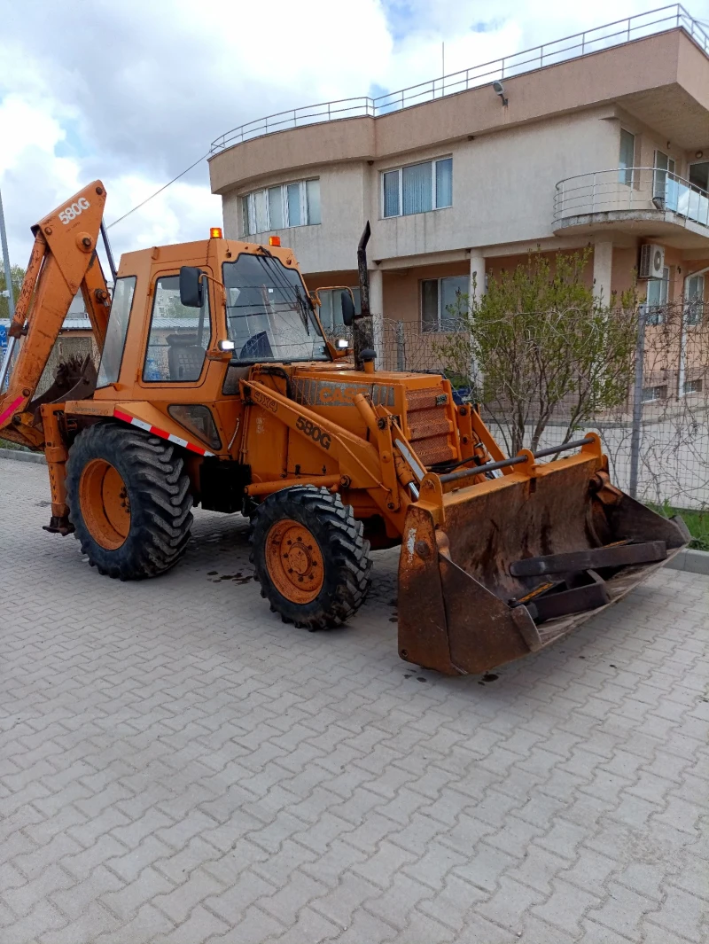Багер Case 580G, снимка 4 - Индустриална техника - 52386381