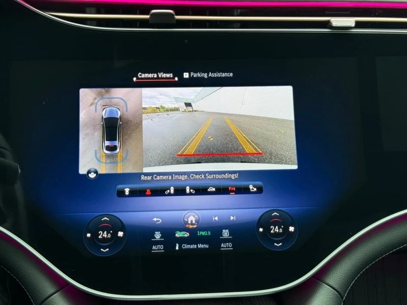 Mercedes-Benz EQS * 580* CARFAX * ОБДУХВАНЕ* 360 КАМЕРИ* ДВА КЛЮЧА* , снимка 14 - Автомобили и джипове - 53359093