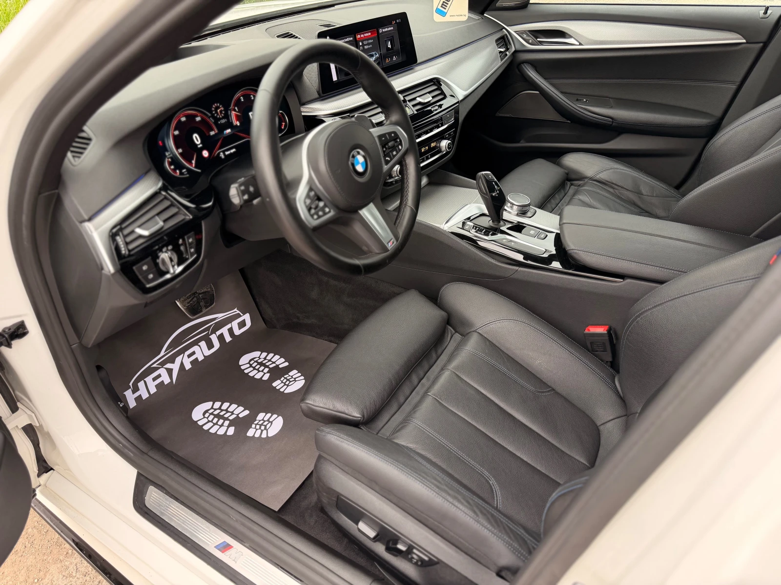 BMW 530 d= xDrive= M-performance= Distronic= HUD= harman/k, снимка 9 - Автомобили и джипове - 54235566