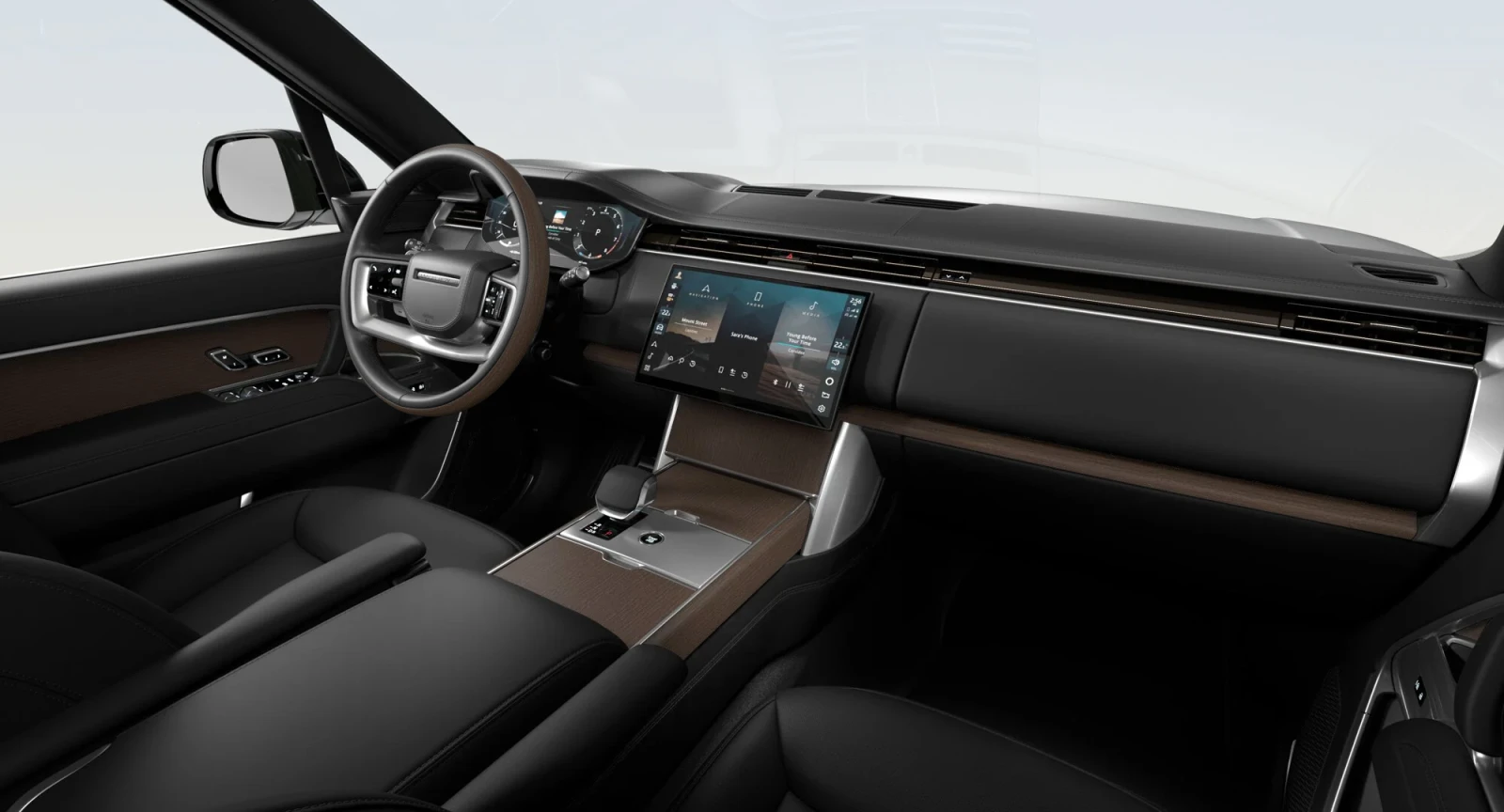 Land Rover Range rover P550e HSE Black and brown veneer - изображение 4