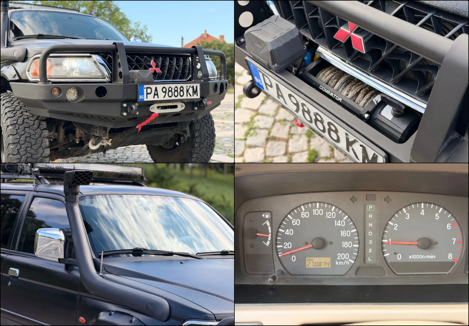Mitsubishi Pajero sport 3.0 V6 | OFFROAD PROJECT | , снимка 9 - Автомобили и джипове - 54841809