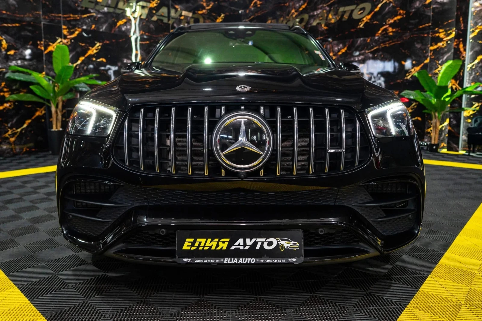 Mercedes-Benz GLE 63 AMG S 4MATIC+ V8 BITURBO LED ПАНО BURM ЛИЗИНГ 100%, снимка 3 - Автомобили и джипове - 54937099