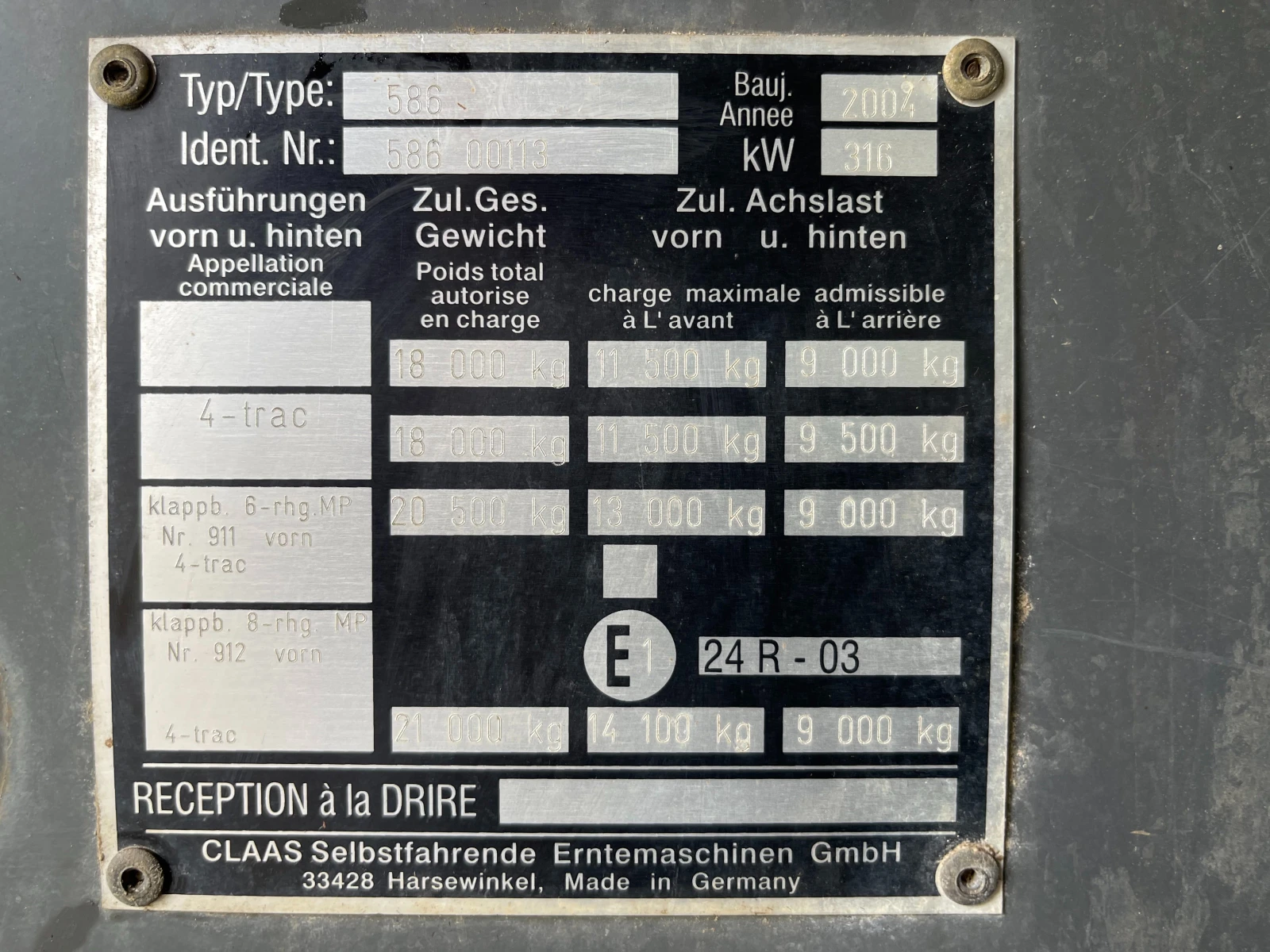 Комбайн Claas Lexion580 - изображение 5