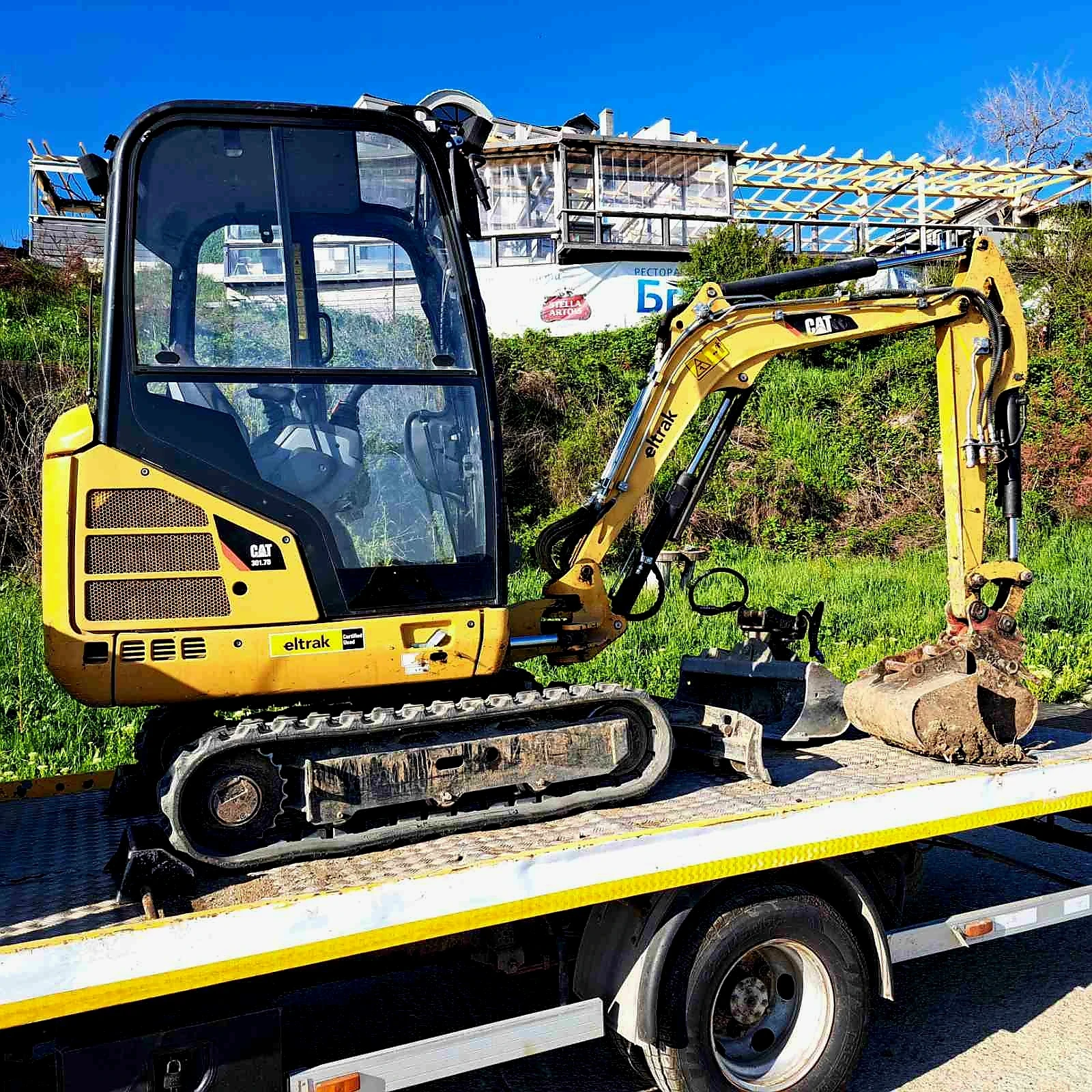 Багер Cat 301.7D - изображение 3