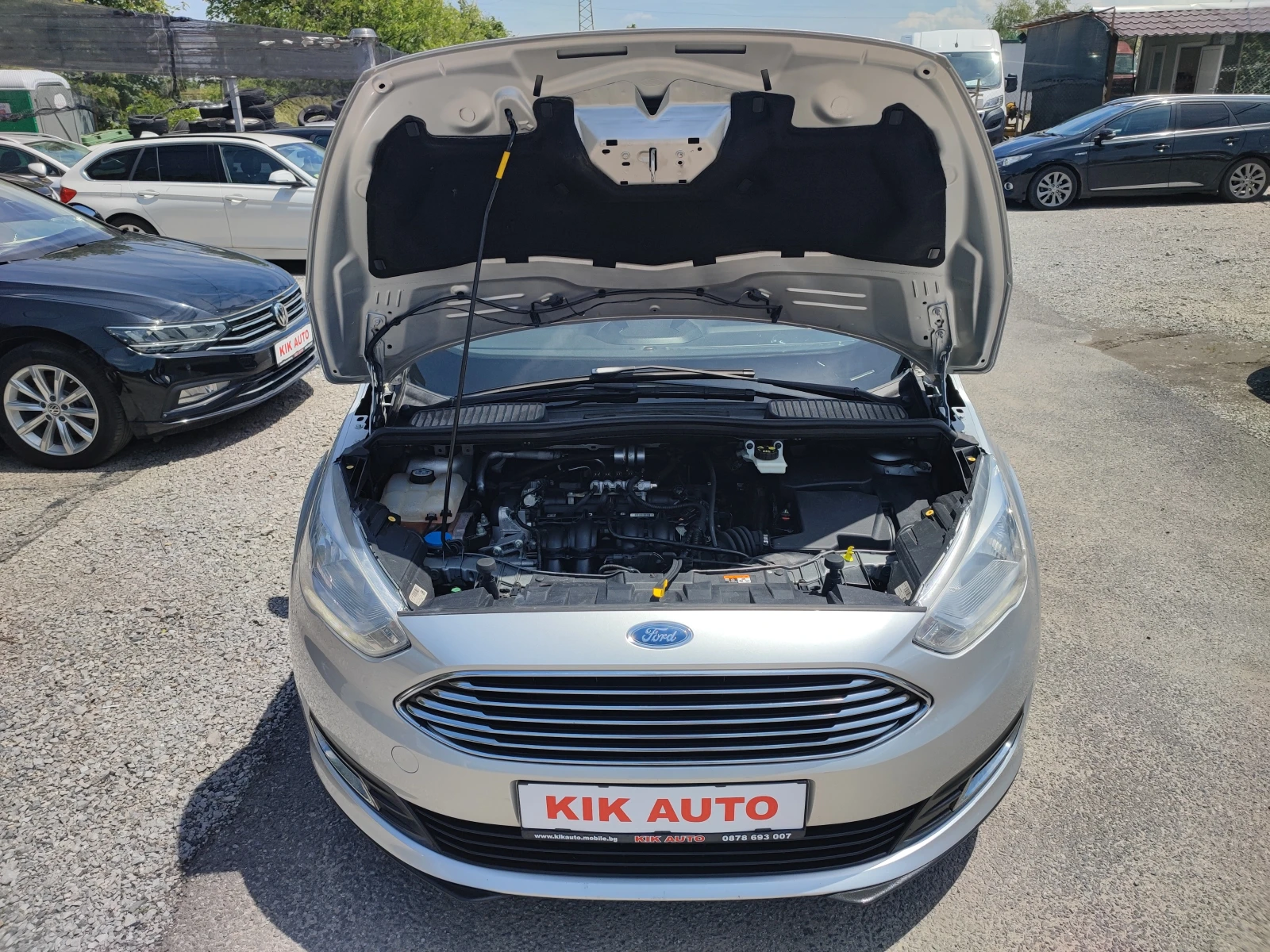 Ford C-max 1.6-120ks-ГАЗ-ПОДГРЕВ ВОЛАН-ПОДГРЕВ СЕДАЛКИ, снимка 17 - Автомобили и джипове - 54761948