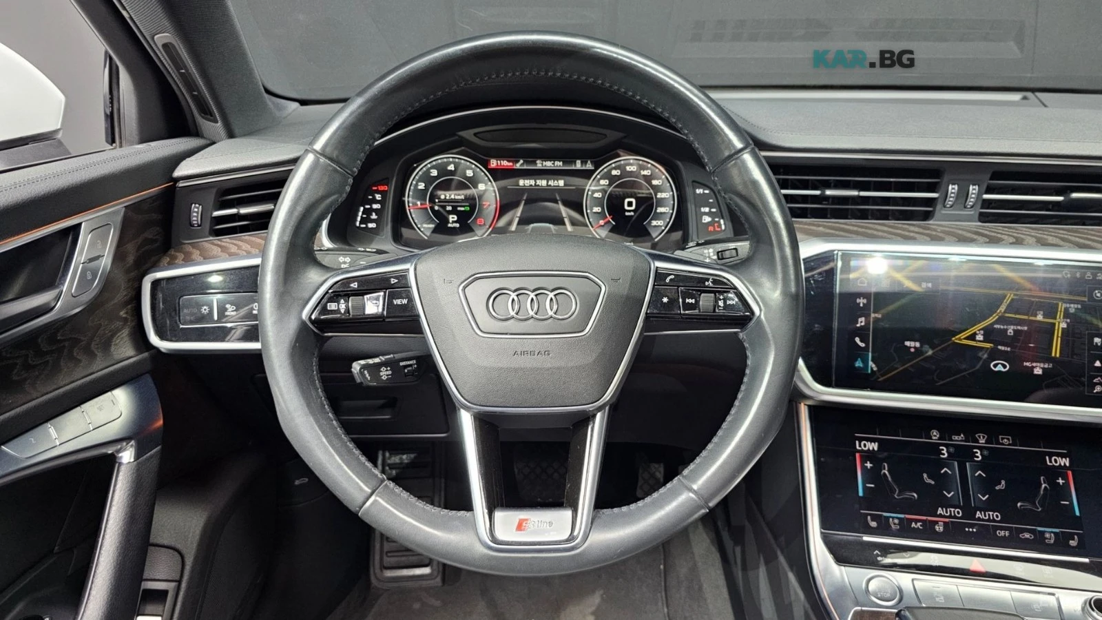 Audi A6 QUATTRO* PREMIUM* ОБДУХВАНЕ* 360* КАМЕРИ* HEADUP* , снимка 5 - Автомобили и джипове - 54767533