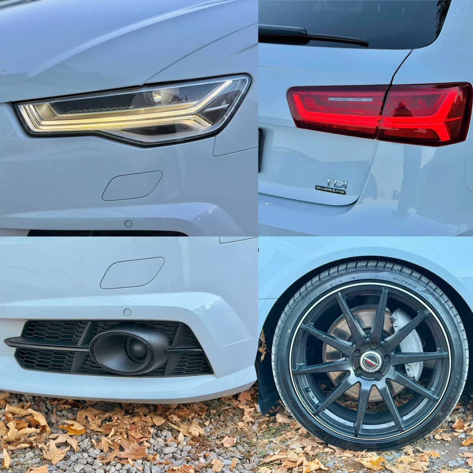 Audi A6 3.0TDI* QUATTRO* SLINE* MATRIX* PANO* , снимка 8 - Автомобили и джипове - 56646904