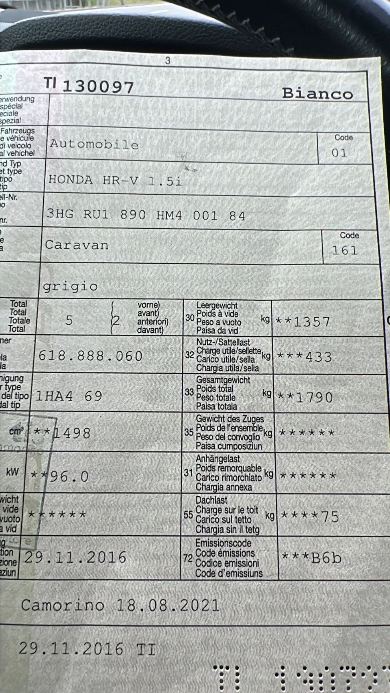 Honda Hr-v 1.5 - изображение 9