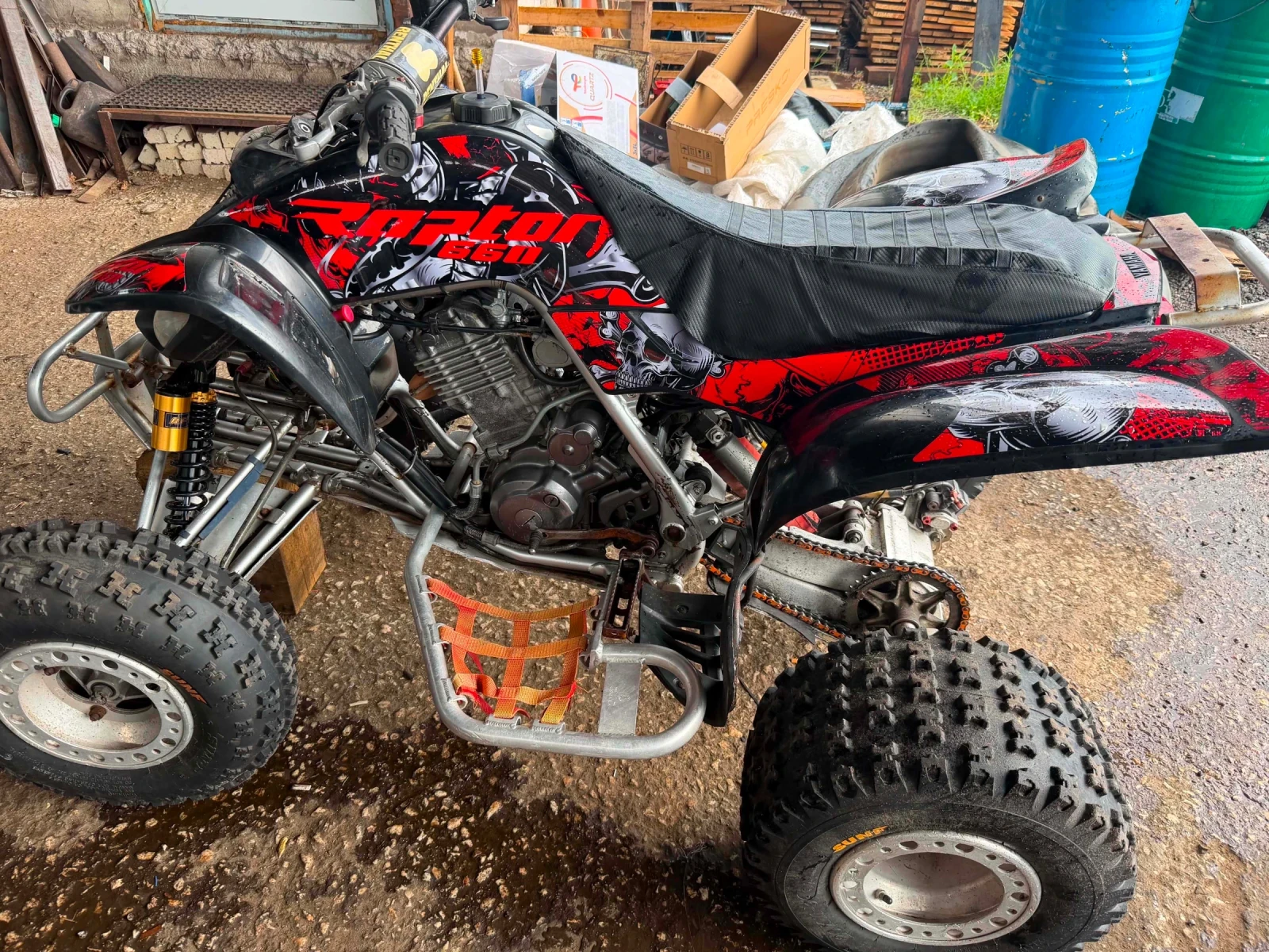 Yamaha Raptor 660, снимка 2 - Мотоциклети и мототехника - 54883547