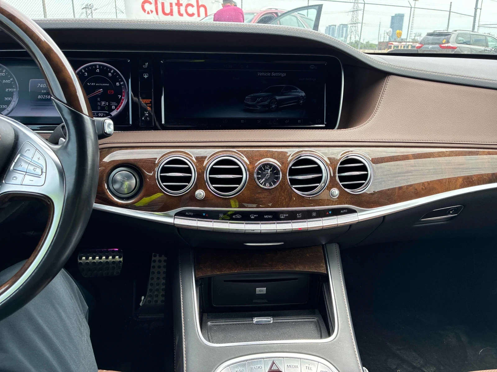 Mercedes-Benz S 63 AMG 63AMG* ПОДГРЕВ* ОБДУХВАНЕ* BURMESTER* CARFAX , снимка 6 - Автомобили и джипове - 55214592