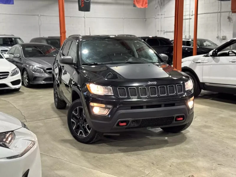Jeep Compass Trailhawk 4WD* KEYLESS* REMOTE START* ПОДГРЕВ* CAM, снимка 2 - Автомобили и джипове - 52936448