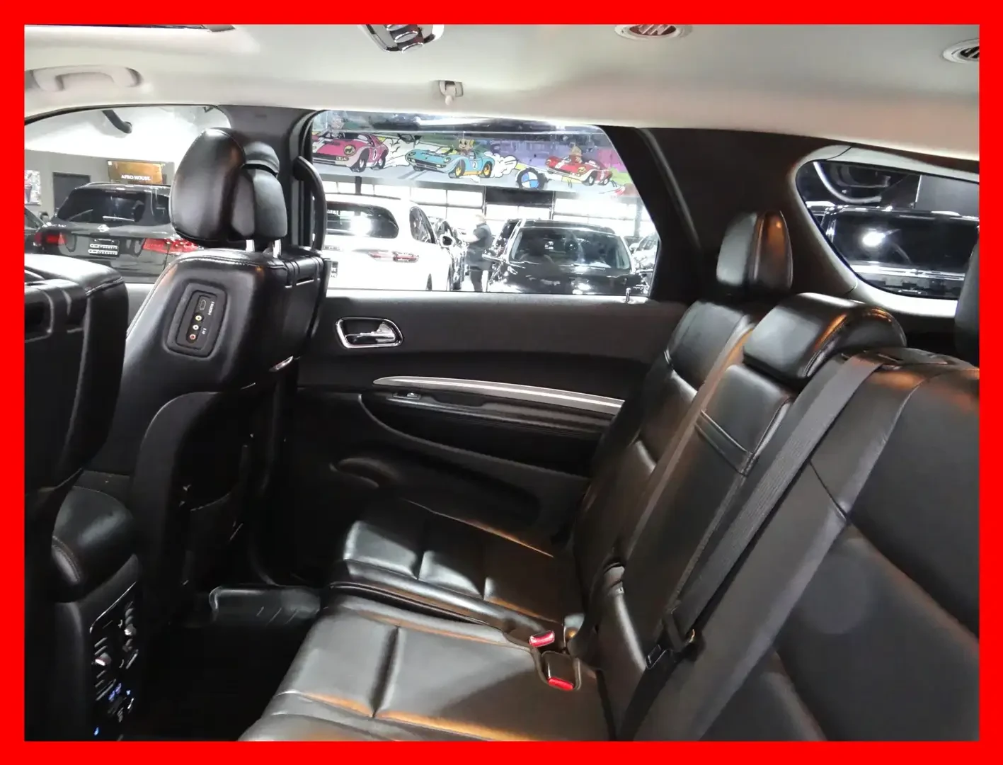 Dodge Durango GT 3.6 AWD / 7 SEATS / TV / BLACK LEATHER , снимка 15 - Автомобили и джипове - 54646542