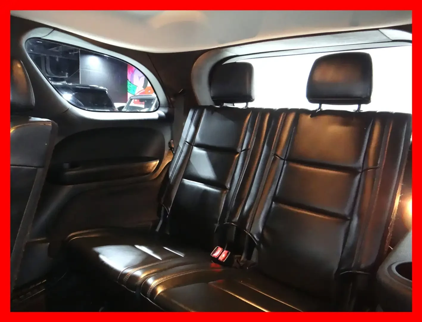 Dodge Durango GT 3.6 AWD / 7 SEATS / TV / BLACK LEATHER , снимка 17 - Автомобили и джипове - 54646542