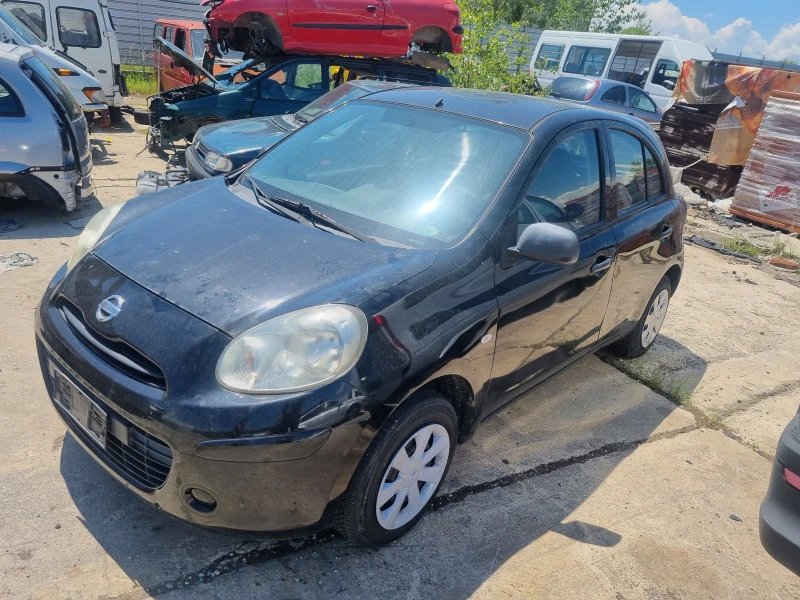 Nissan Micra 1.2benzin-80ks-2011god-na chasti!!, снимка 1 - Автомобили и джипове - 47402366