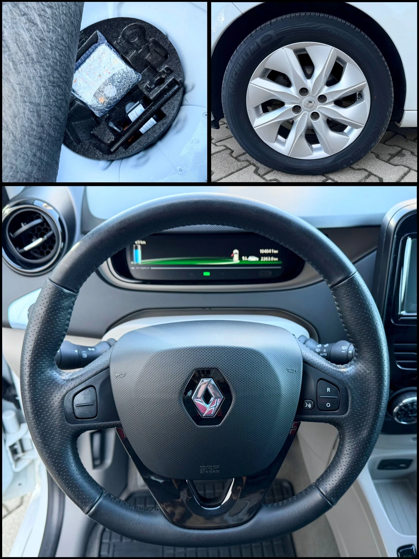Renault Zoe 22kWh/Собствена батерия/Navi/Камера/KeylessGo - изображение 10