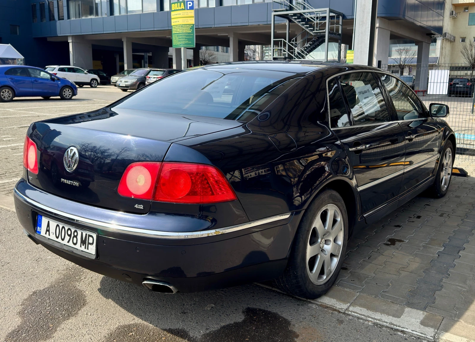 VW Phaeton 4.2 газ/бензин, снимка 4 - Автомобили и джипове - 53755442