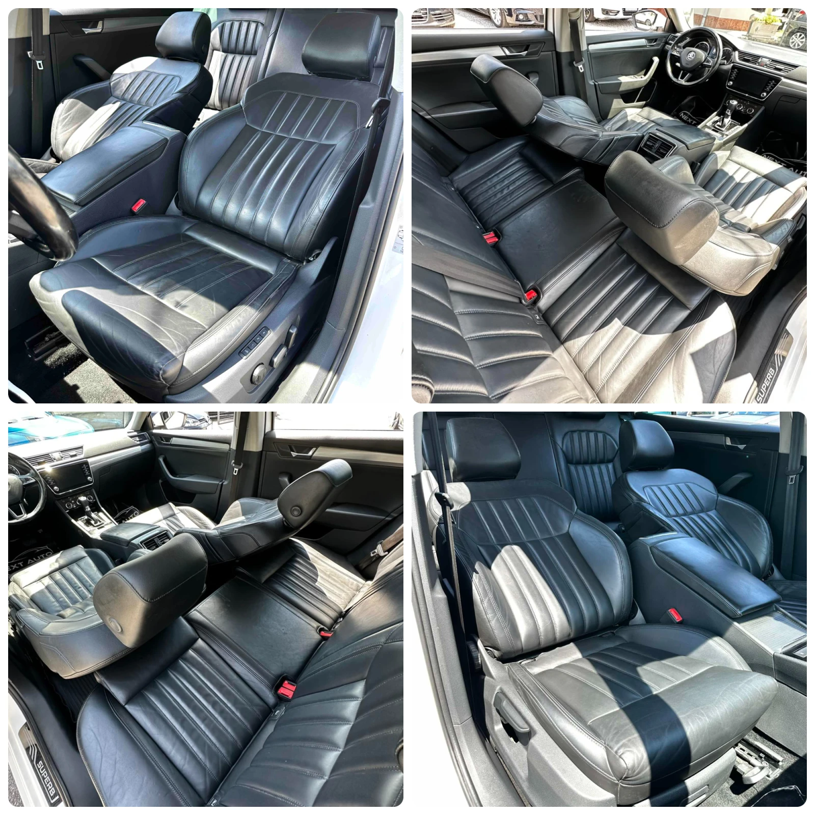 Skoda Superb 2.0TDI 150HP DISTRONIC BLIND SPOT LANE ASSIST EU6C, снимка 12 - Автомобили и джипове - 54792792