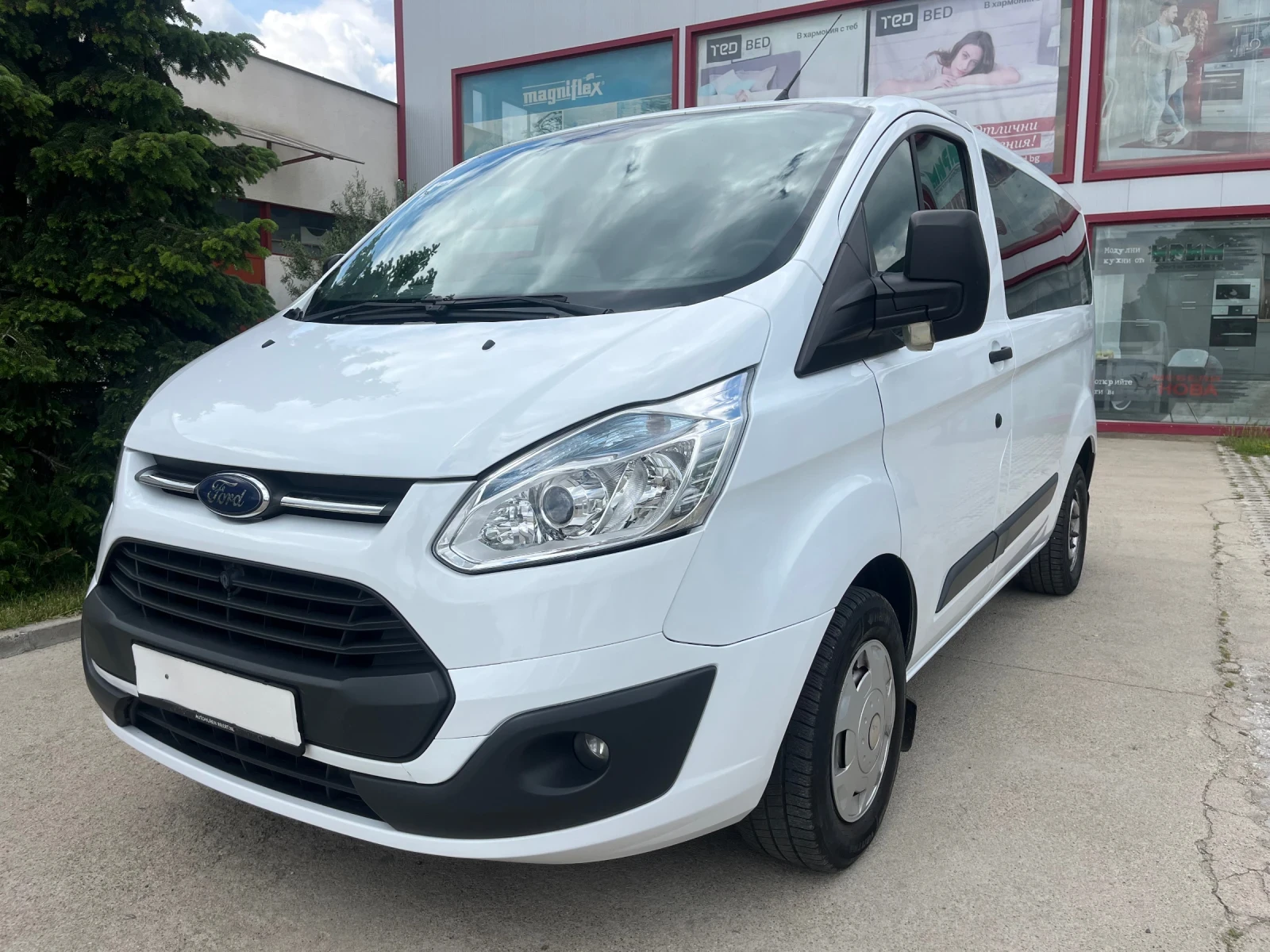 Ford Transit Custom 2.2tdci/ 9места/ климатик 