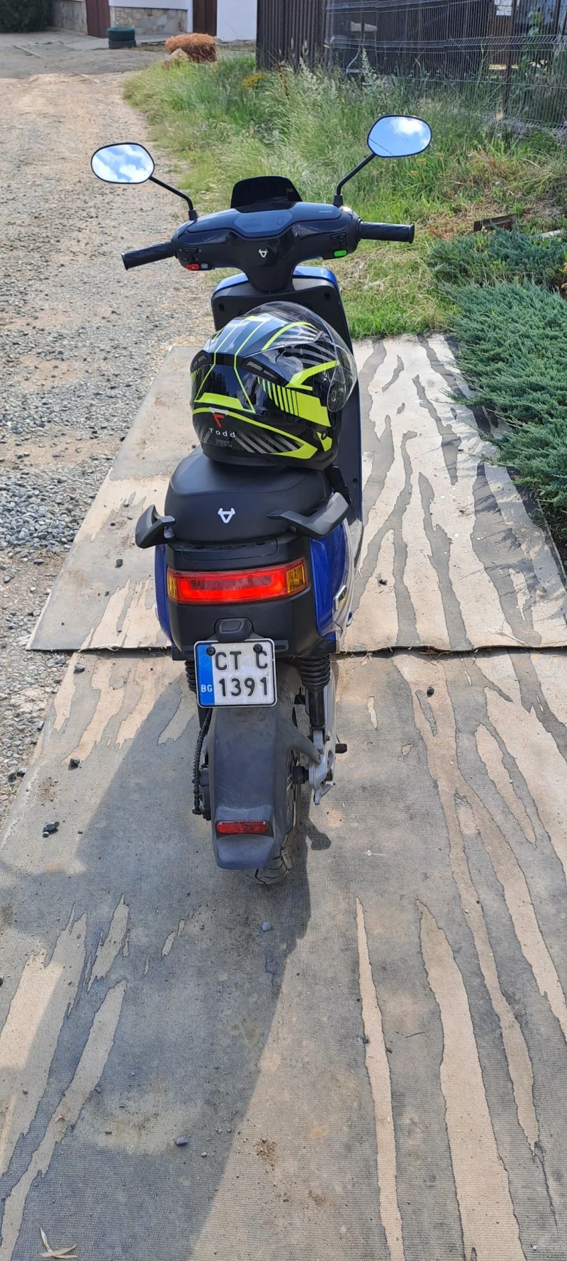 NIU M Light blue , снимка 3 - Мотоциклети и мототехника - 52615321