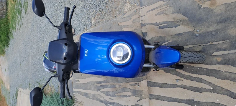 NIU M Light blue , снимка 2 - Мотоциклети и мототехника - 52615321