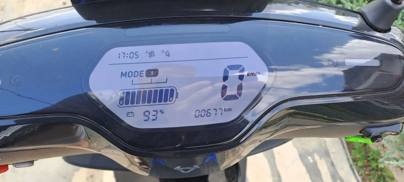 NIU M Light blue , снимка 6 - Мотоциклети и мототехника - 52615321