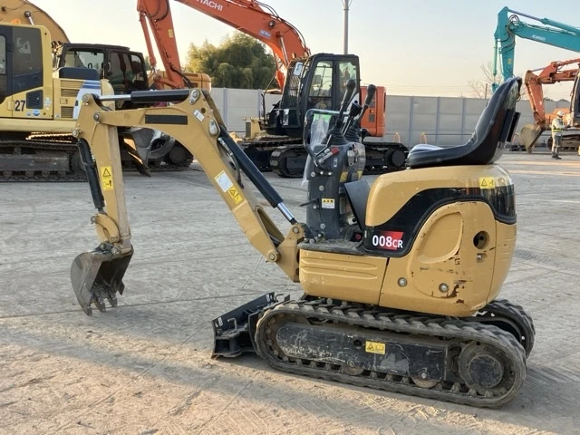 Багер Cat 008CR - РАЗШИРЯЕМИ ВЕРИГИ - ОЧАКВАН 14.04.2026!!!, снимка 3 - Индустриална техника - 52818424