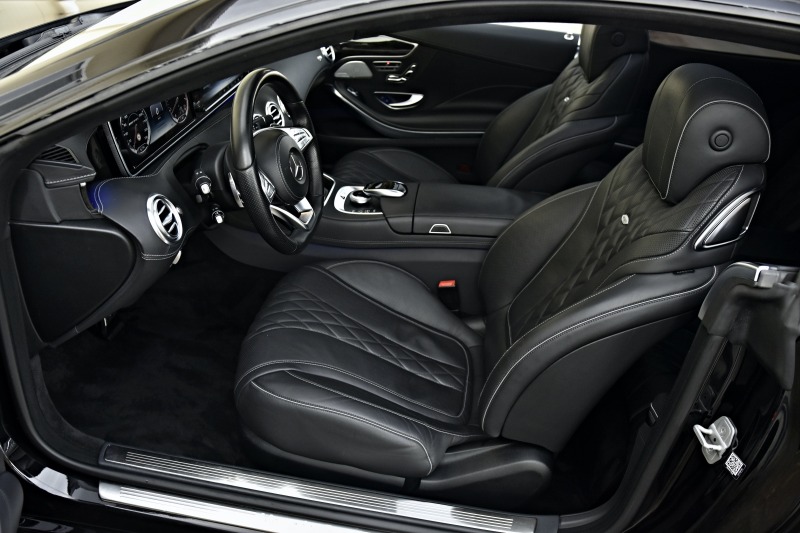Mercedes-Benz S 500 COUPE 9G 4Matic 63AMG Styling DESIGNO 360 BURMES  , снимка 8 - Автомобили и джипове - 44174796