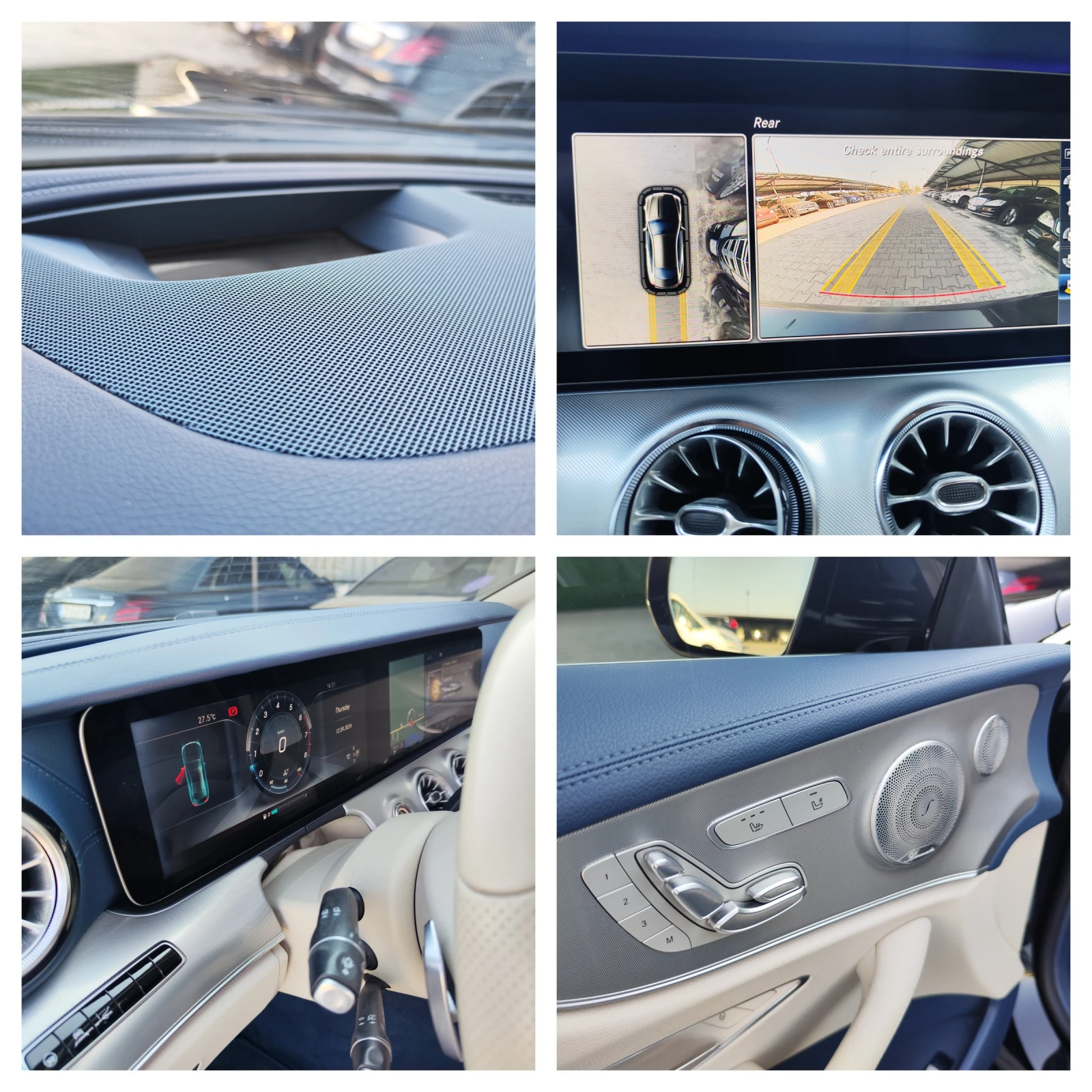 Mercedes-Benz E 400 AMG* 4MATIC* HEADUP* PODGREV* BURMES* PANO* 360CAM | Mobile.bg   14