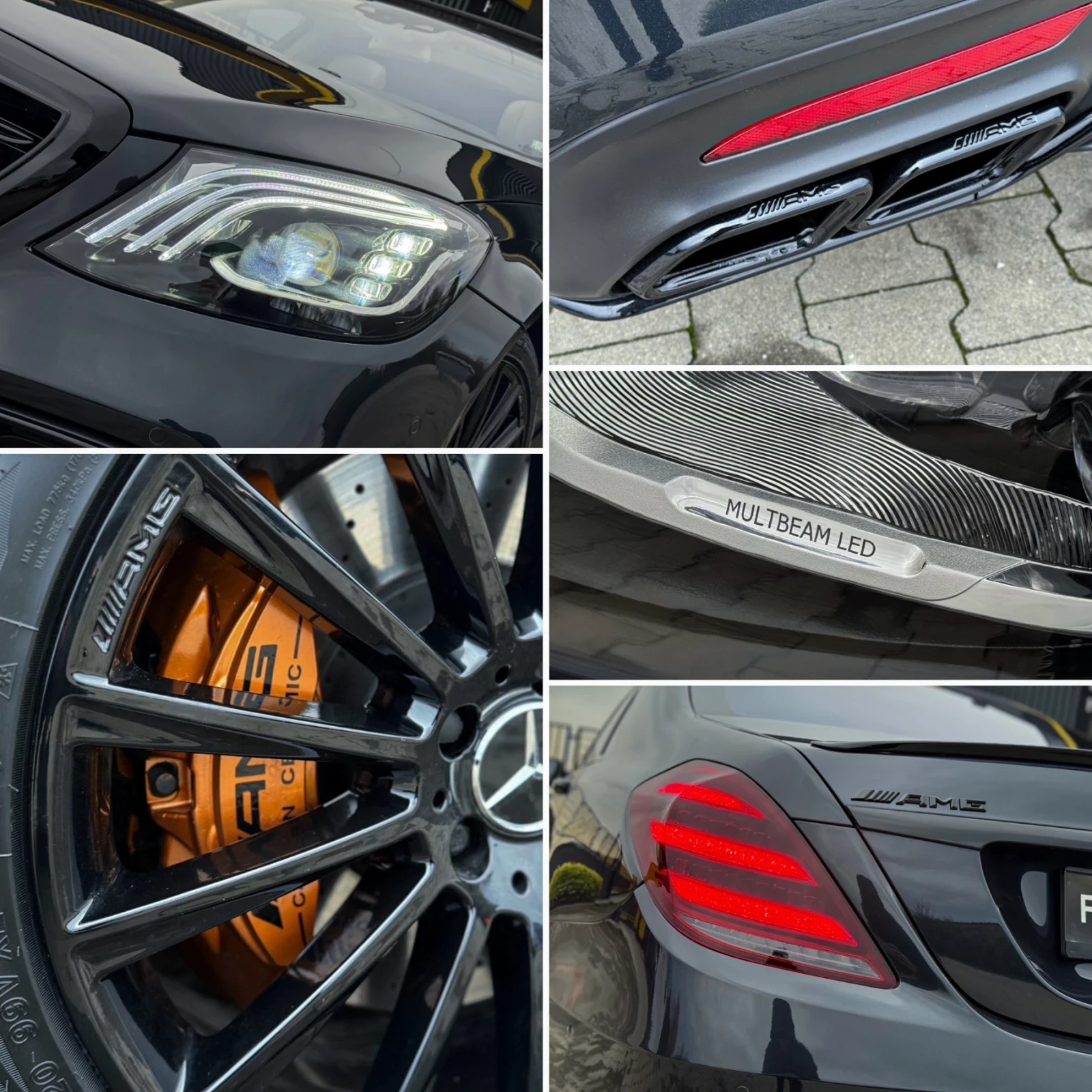 Mercedes-Benz S 500 AMG / Дълга База / Нови Гуми, снимка 10 - Автомобили и джипове - 55858551