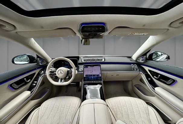 Mercedes-Benz S 63 AMG E Performance Long = Night Package = Гаранция, снимка 9 - Автомобили и джипове - 53189493