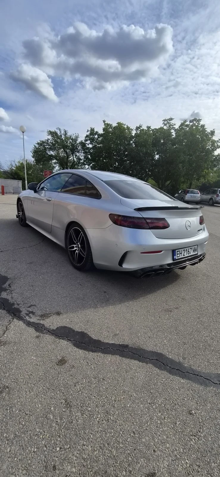 Mercedes-Benz E 220 AMG, 4MATIC, 9 G, HEAD-UP, BURMESTER, SWAROVSKI, снимка 2 - Автомобили и джипове - 56085940