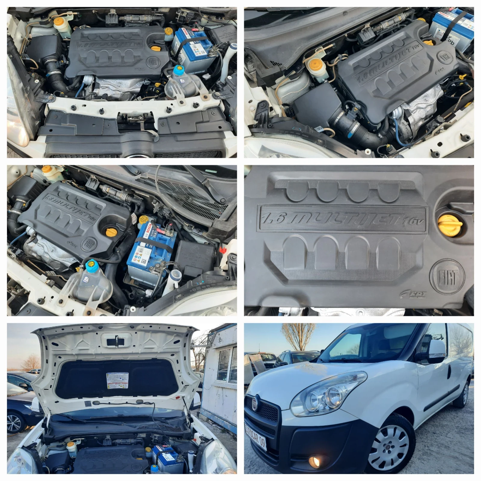 Fiat Doblo 1.6mjet MAXI/ XL НОВ, снимка 14 - Автомобили и джипове - 53990446
