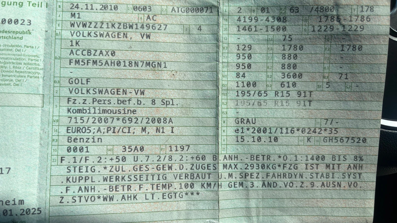 VW Golf 1.2 I бензин, снимка 17 - Автомобили и джипове - 55594027