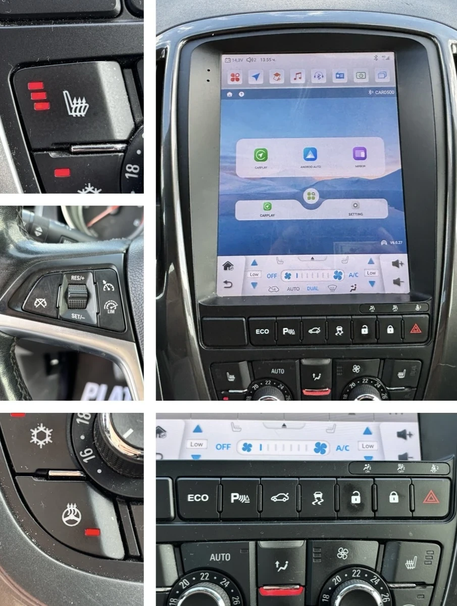 Opel Astra 2.0CDI/CARPLAY/NAVI/ПОДГРЕВ/ТЕГЛИЧ , снимка 16 - Автомобили и джипове - 56293178