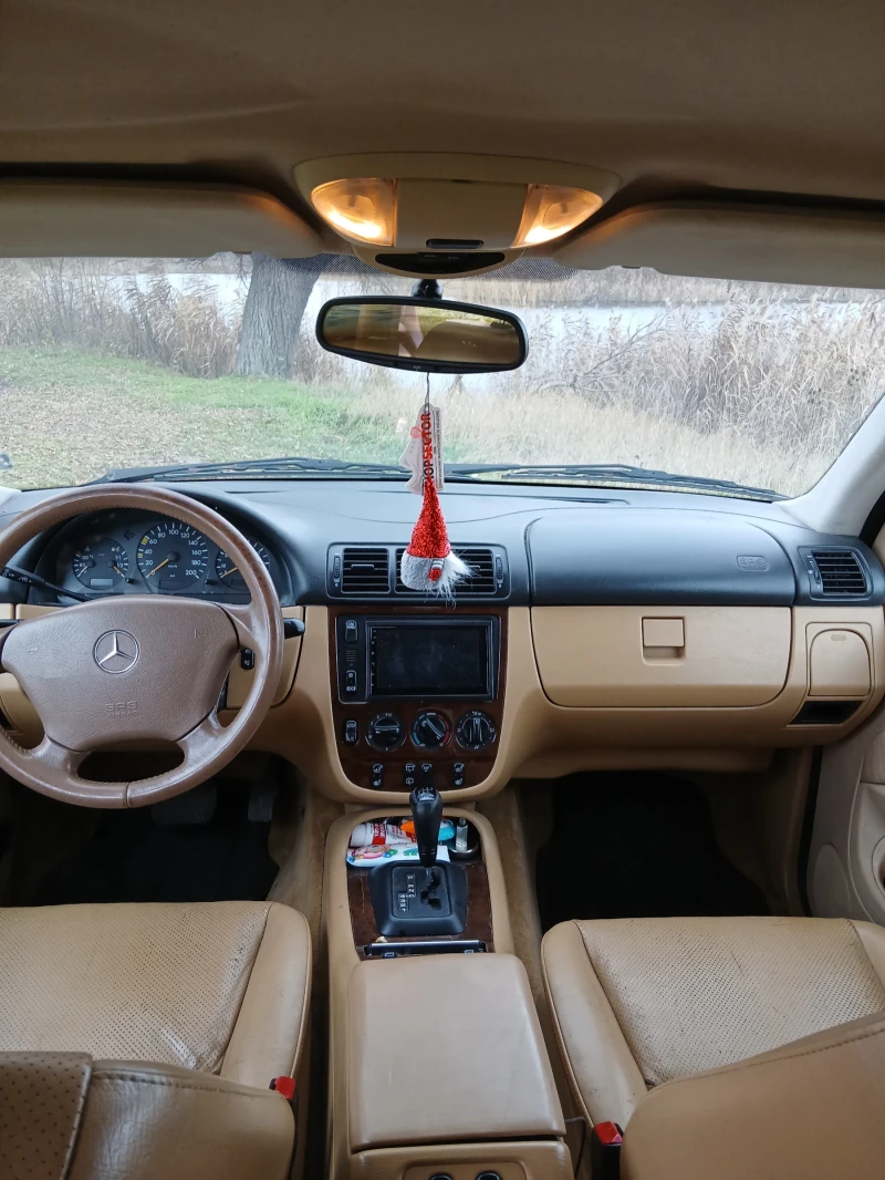 Mercedes-Benz ML 320 3.2 газ-бензин , снимка 12 - Автомобили и джипове - 52791395