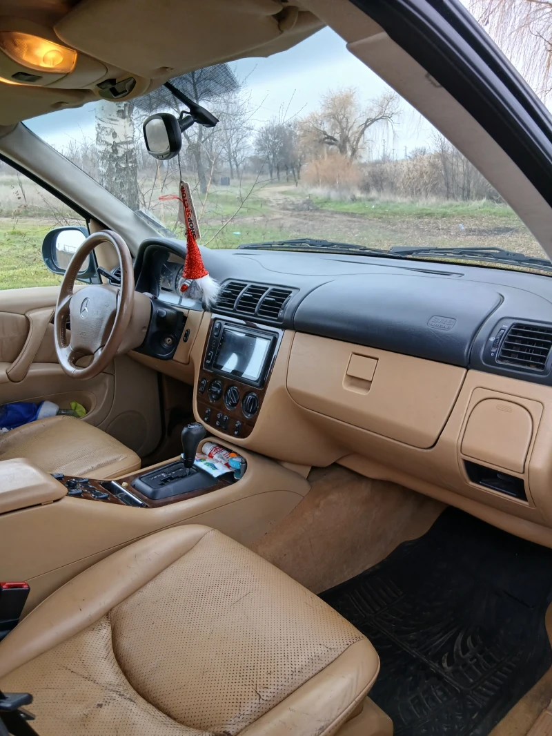 Mercedes-Benz ML 320 3.2 газ-бензин , снимка 13 - Автомобили и джипове - 52791395