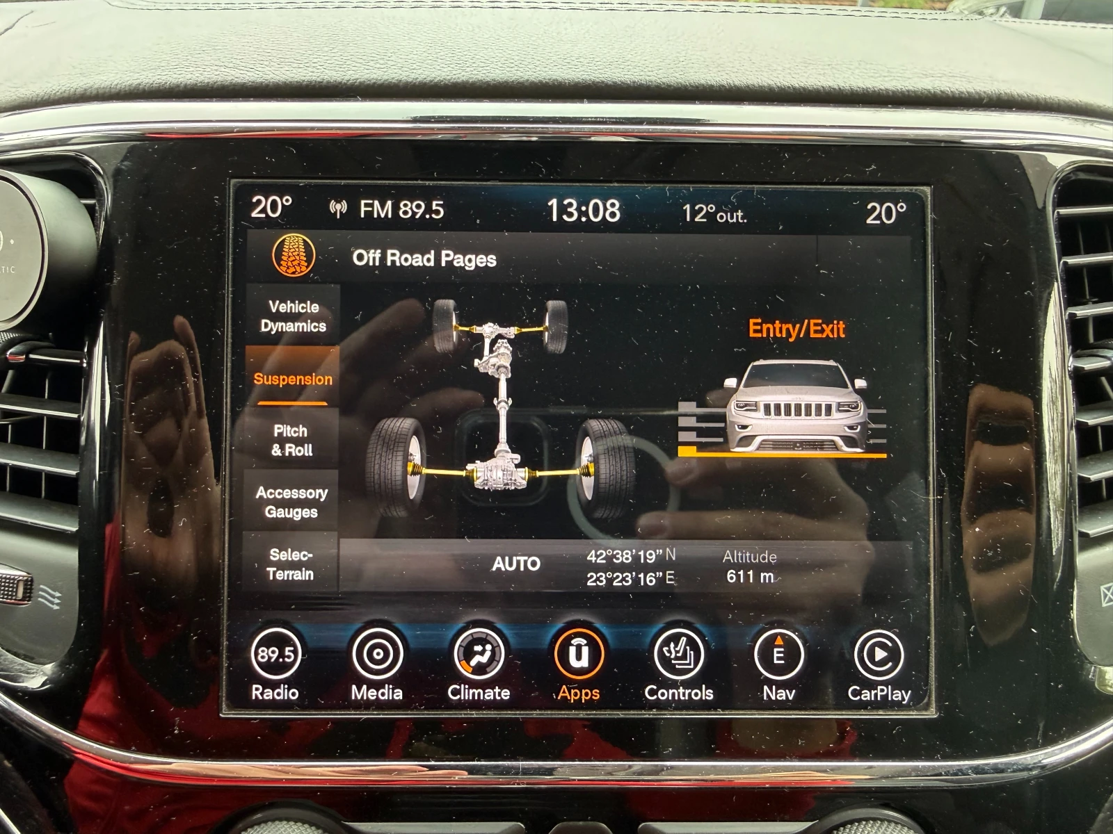 Jeep Grand cherokee SUMMIT 5.7HEMI + GAS, снимка 15 - Автомобили и джипове - 56261781