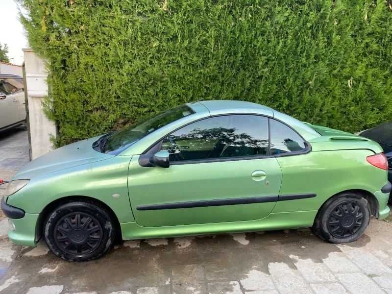 Peugeot 206 кабрио, снимка 1 - Автомобили и джипове - 47162662