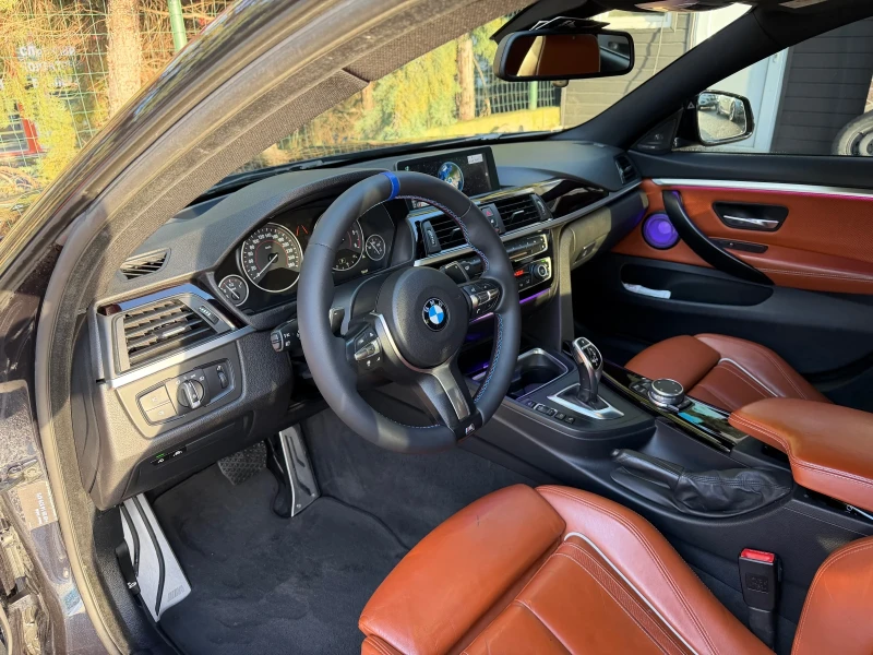 BMW 435 d* xDrive* M-Pack* HeadUp* LED* Distronic* , снимка 7 - Автомобили и джипове - 53498422