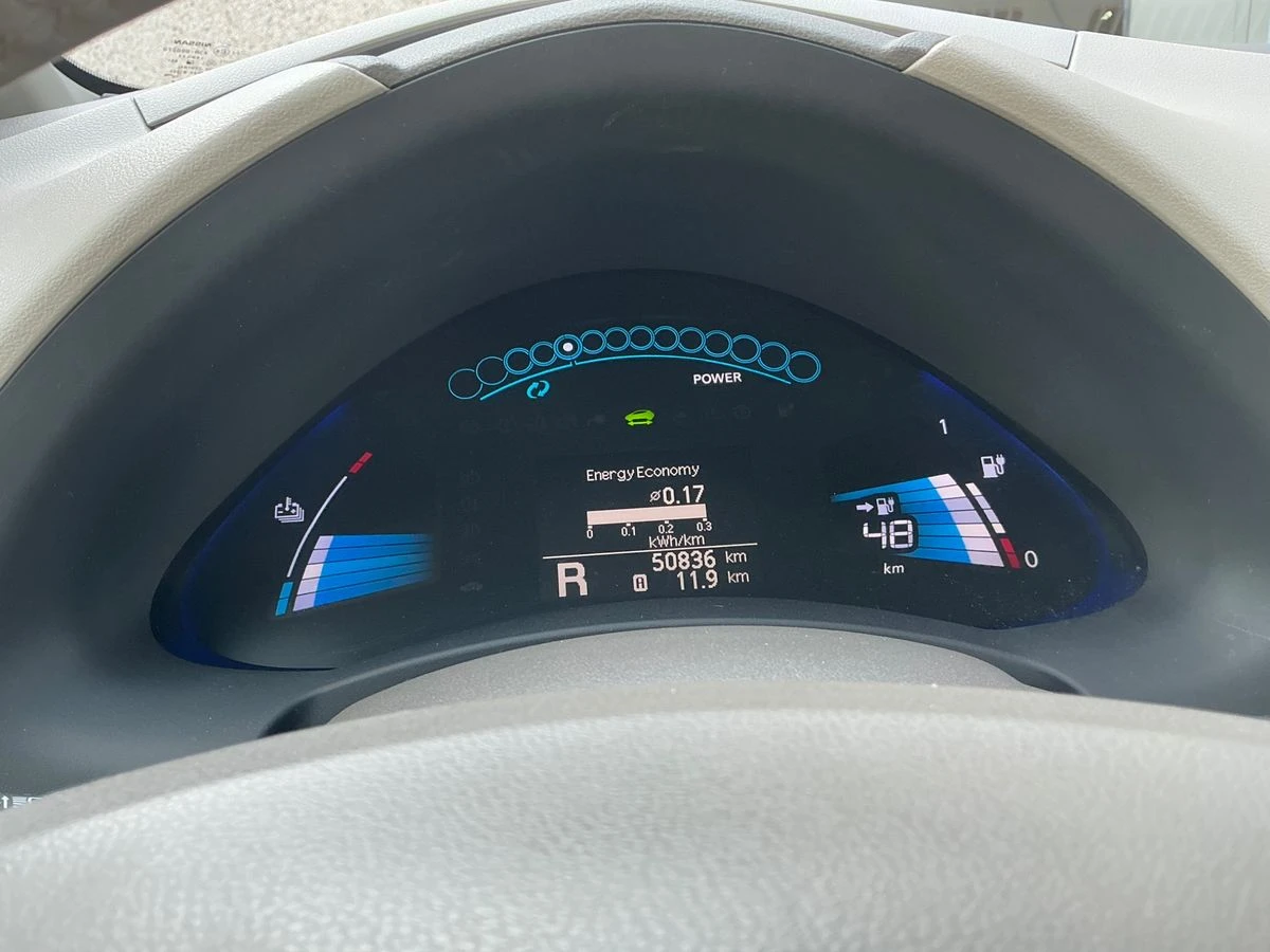 Nissan Leaf  electric drive 80 kW* ВНОС САМО СРЕЩУ 30%, снимка 12 - Автомобили и джипове - 56311190