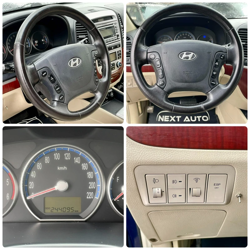 Hyundai Santa fe 2.2D 155HP 4X4, снимка 12 - Автомобили и джипове - 48250632