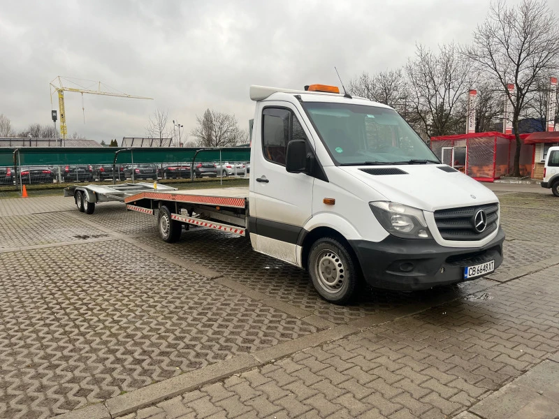 Mercedes-Benz Sprinter 313 Автовоз* Пътна помощ* , снимка 1 - Бусове и автобуси - 44280069