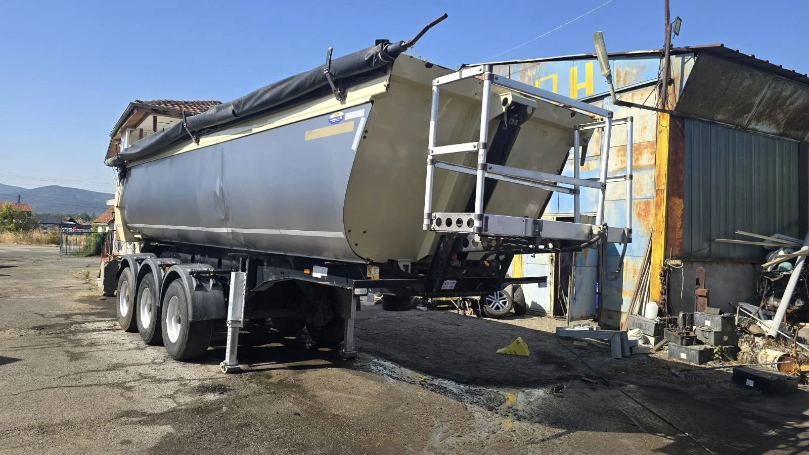 Полуремарке Други MEILLER KIPPER / 26 куб., снимка 4 - Ремаркета - 55853108